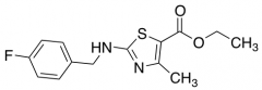 Ethyl 2-{[(4-Fluorophenyl)methyl]amino}-4-methyl-1,3-thiazole-5-carboxylate