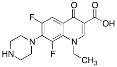 1-Ethyl-6,8-difluoro-1,4-dihydro-4-oxo-7-(1-piperazinyl)-3-quinolinecarboxylic Acid
