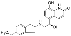 5-[(1R)-2-[(5-Ethyl-2,3-dihydro-1H-inden-2-yl)amino]-1-hydroxyethyl]-8-hydroxy-2(1H)-quino