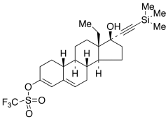 13-Ethyl-17&alpha;-trimethylsilylethynyl-3-triflate-18,19-dinor-pregna-3,5-dien-17-ol