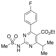 Ethyl 4-(4-Fluorophenyl)-6-isopropyl-2-(N-methylsulfonamido)pyrimidine-5-carboxylate