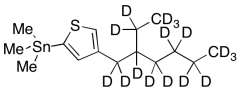 [4-(2-Ethylhexyl)thiophen-2-yl]trimethylstannane-d17