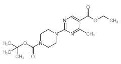 Ethyl 2-(4-(tert-butoxycarbonyl)piperazin-1-yl)-4-methylpyrimidine-5-carboxylate