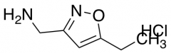 [(5-Ethylisoxazol-3-yl)methyl]amine hydrochloride