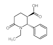 (2R,3R)-1-Ethyl-6-oxo-2-phenyl-piperidine-3-carboxylic Acid