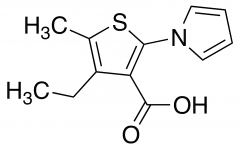 4-Ethyl-5-methyl-2-(1h-pyrrol-1-yl)thiophene-3-carboxylic acid