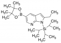 2-Ethyl-5-(4,4,5,5-tetramethyl-1,3,2-dioxaborolan-2-yl)-1-(triisopropylsilyl)-1h-pyrrolo[2