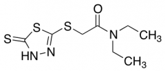 N,N-Diethyl-2-[(5-sulfanyl-1,3,4-thiadiazol-2-yl)sulfanyl]acetamide