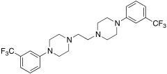 1,​1'-​(1,​2-​Ethanediyl)​bis[4-​[3-​(trifluoromethyl)​phenyl]​-piperazin