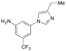 3-(4-Ethyl-1H-imidazol-1-yl)-5-(trifluoromethyl)aniline