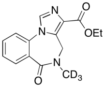 Ethyl 5-Methyl-6-oxo-5,6-dihydro-4H-benzo[f]imidazo[1,5-a][1,4]diazepine-3-carboxylate-d3