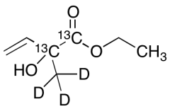 Ethyl Vinyllactate-13C2,d3
