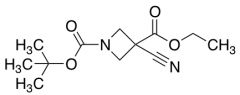 Ethyl 1-Boc-3-cyanoazetidine-3-carboxylate