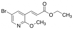 Ethyl 3-(5-Bromo-2-methoxy-3-pyridyl)acrylate