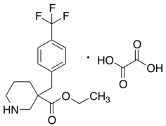 Ethyl 3-(4-(Trifluoromethyl)benzyl)piperidine-3-carboxylate Oxalate