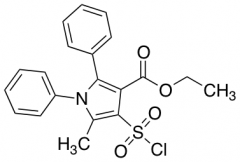 Ethyl 4-(Chlorosulphonyl)-1,2-diphenyl-5-methyl-1H-pyrrole-3-carboxylate
