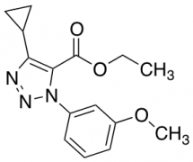 Ethyl 4-Cyclopropyl-1-(3-methoxyphenyl)-1H-1,2,3-triazole-5-carboxylate