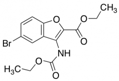 Ethyl 5-Bromo-3-((Ethoxycarbonyl)Amino)Benzofuran-2-Carboxylate