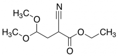 Ethyl 2-cyano-4,4-dimethoxybutanoate