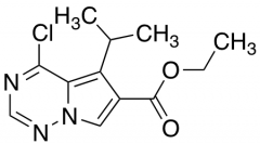 Ethyl 4-Chloro-5-Isopropylpyrrolo[2,1-F][1,2,4]Triazine-6-Carboxylate