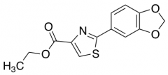 Ethyl 2-(Benzo[D][1,3]Dioxol-5-Yl)Thiazole-4-Carboxylate