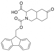 2-[(9H-fluoren-9-ylmethoxy)carbonyl]-6-oxo-decahydroisoquinoline-3-carboxylic acid