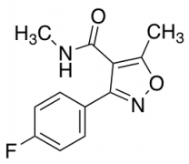 3-(4-Fluoro-phenyl)-5-mthyl-isoxazole-4-carboxylic Acid Methylamide 