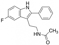 N-[2-(5-Fluoro-2-Phenyl-1h-Indol-3-Yl)Ethyl]Acetamide