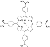 Fe(III) meso-Tetra(4-carboxyphenyl)porphine Chloride