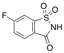 6-Fluoro-2,3-dihydro-1lambda(6),2-benzothiazole-1,1,3-trione