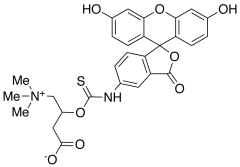 N-(5-Fluoresceinyl)-L-carnitine-O-thiocarbamate Chloride