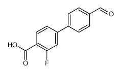 2-Fluoro-4-(4-formylphenyl)benzoic Acid