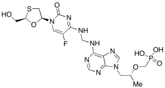 ((((R)-1-(6-((((5-Fluoro-1-((2R,5S)-2-(hydroxymethyl)-1,3-oxathiolan-5-yl)-2-oxo-1,2-dihyd