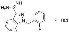 1-(2-Fluorobenzyl)-1H-pyrazolo[3,4-b]pyridine-3-carboximidamide Hydrochloride
