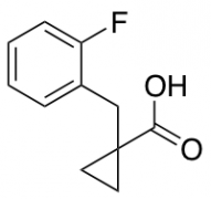 1-[(2-fluorophenyl)methyl]cyclopropane-1-carboxylic acid