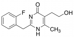 2-[(2-fluorophenyl)methyl]-5-(2-hydroxyethyl)-6-methyl-3,4-dihydropyrimidin-4-one