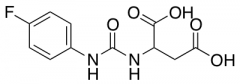 2-{[(4-fluorophenyl)carbamoyl]amino}butanedioic acid