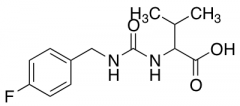 2-({[(4-fluorophenyl)methyl]carbamoyl}amino)-3-methylbutanoic acid