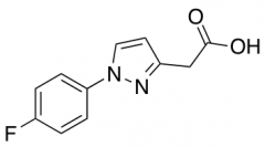 2-[1-(4-fluorophenyl)-1H-pyrazol-3-yl]acetic acid