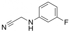 2-[(3-fluorophenyl)amino]acetonitrile