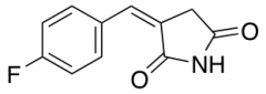 3-[(4-fluorophenyl)methylidene]pyrrolidine-2,5-dione