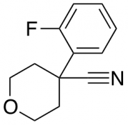 4-(2-fluorophenyl)tetrahydro-2H-pyran-4-carbonitrile