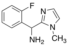 (2-fluorophenyl)(1-methyl-1H-imidazol-2-yl)methanamine