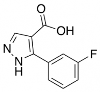 5-(3-fluorophenyl)-1H-pyrazole-4-carboxylic Acid
