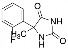 5-(2-fluorophenyl)-5-methylimidazolidine-2,4-dione