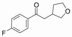 1-(4-fluorophenyl)-2-(oxolan-3-yl)ethan-1-one
