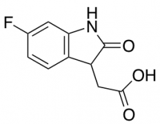 (6-fluoro-2-oxo-2,3-dihydro-1H-indol-3-yl)acetic Acid
