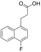 3-(4-fluoronaphthalen-1-yl)propanoic Acid