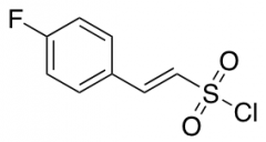 2-(4-fluorophenyl)ethene-1-sulfonyl Chloride