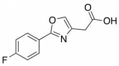 2-[2-(4-fluorophenyl)-1,3-oxazol-4-yl]acetic Acid